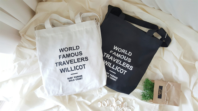 Unisex college student canvas tote shoulder eco ba