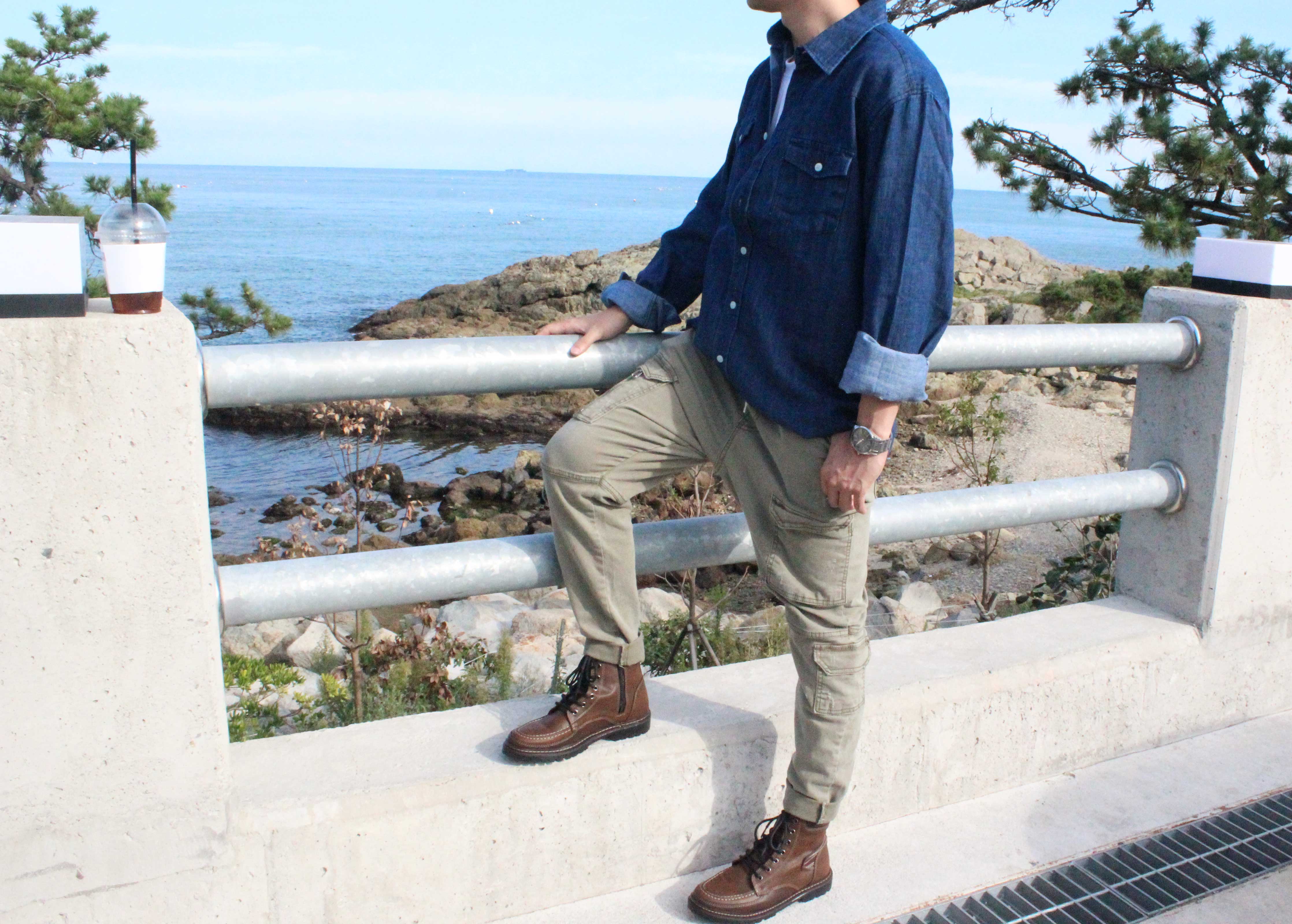 NEW MEN WALLKER BOOTS Men's Quilted Leather Wal