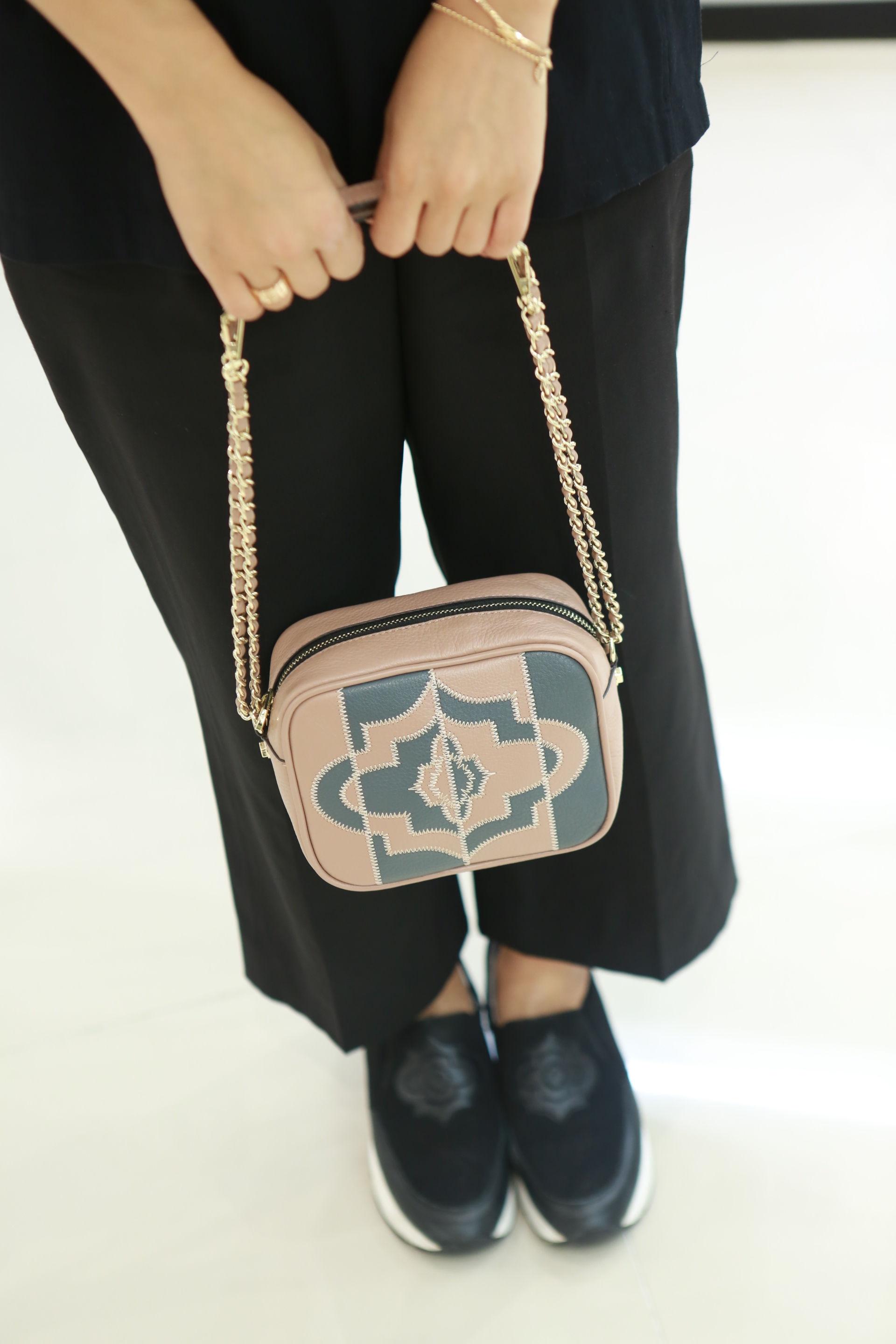 New Oyani Taylor Patch Mini Back Dusty Rose O7FBCB