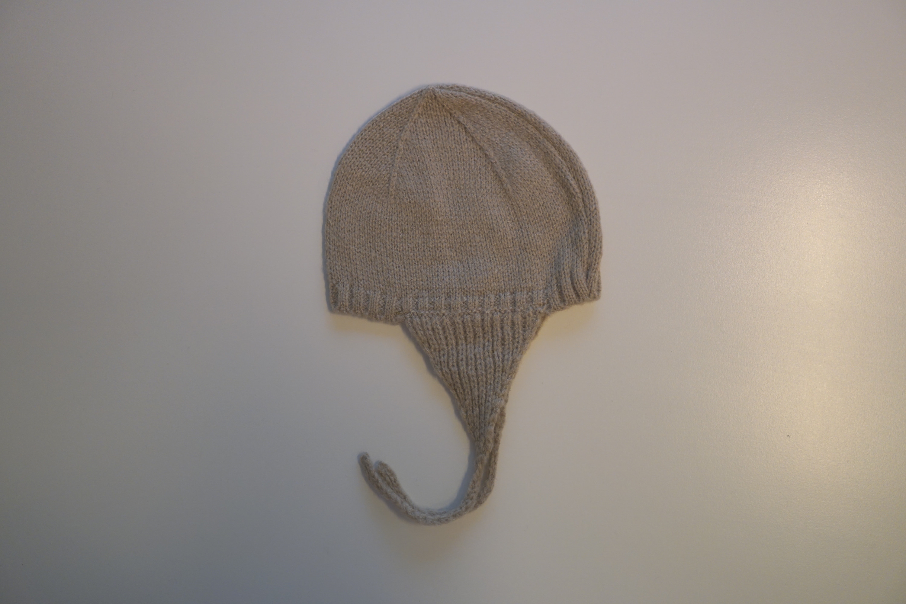 Baby cape cap st knit bonnet 5color infant earplug