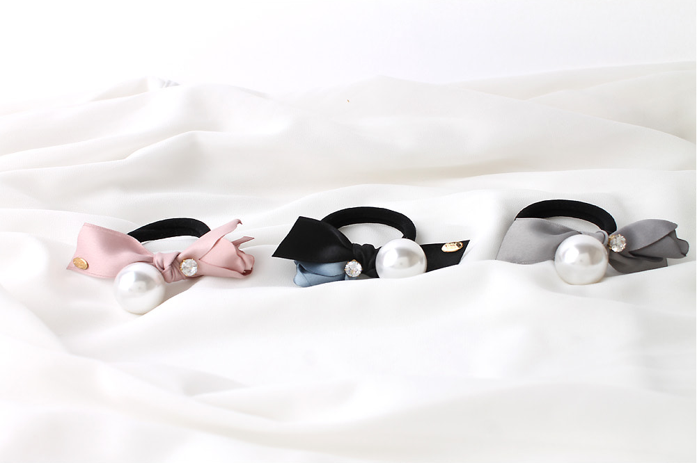 Gift point Ribbon Hair strap Hair strap Lovely CUT