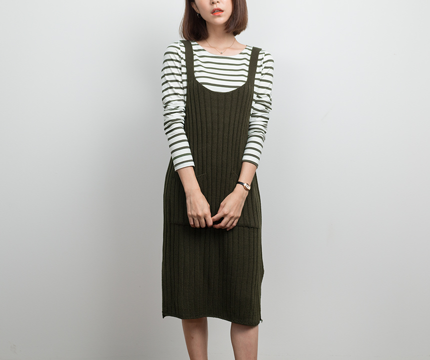 Basic Striped T-shirt 4 Color Petit Girl Tigari T-