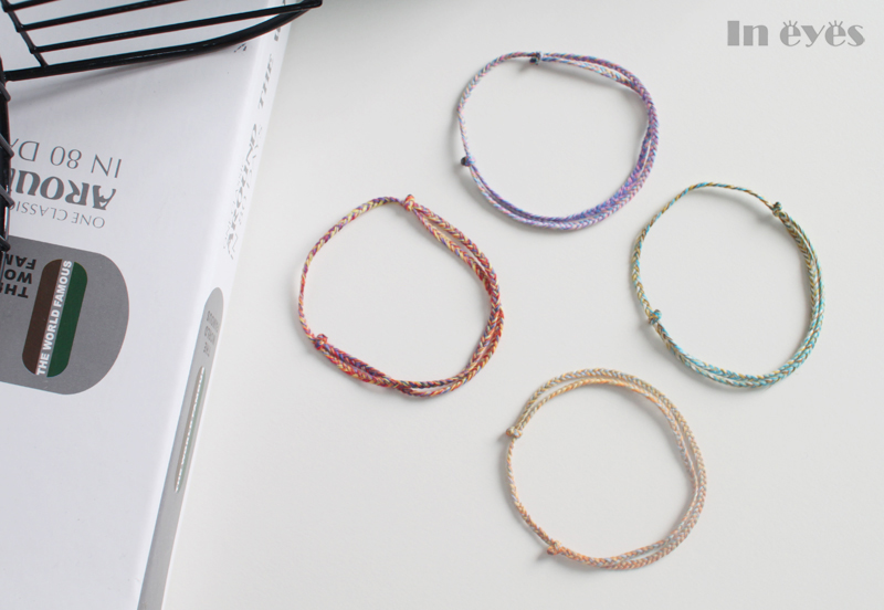 New Inaizu rainbow bracelet bracelet simple afford