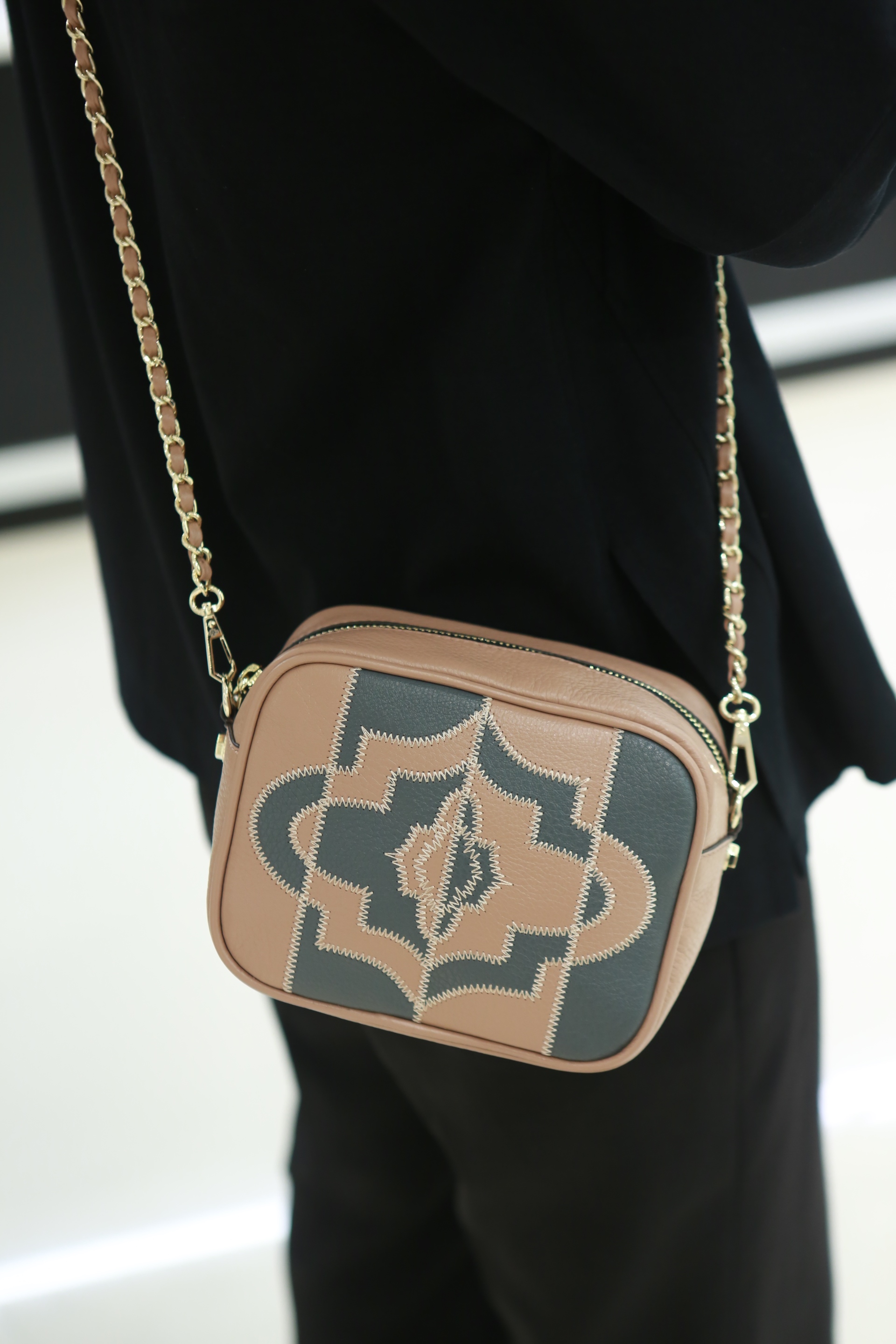 New Oyani Taylor Patch Mini Back Dusty Rose O7FBCB