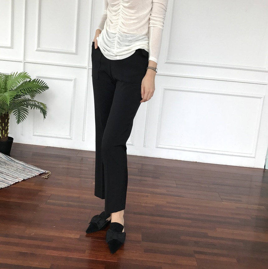 New Women's Pants Square Pocket Date Fit Fall S