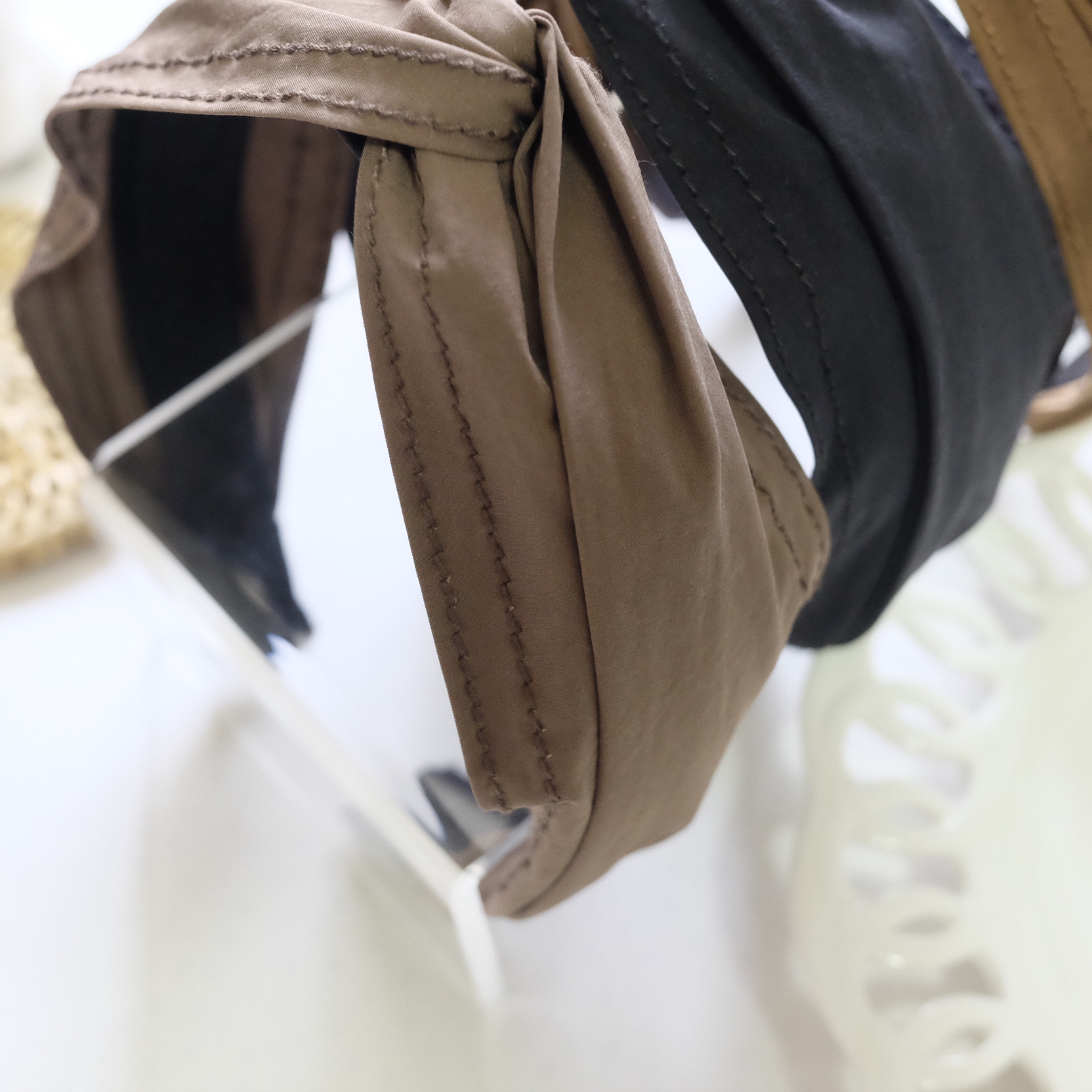 Headband Wide twist Plain hair band Bandana 3color