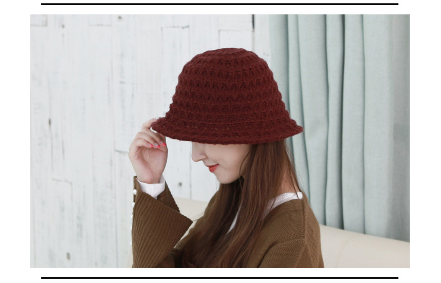 Women Sun Hats Knit Buckets Hat Woolly Hat Merino 
