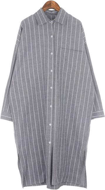 Cecese Darie Long Stripe Southern Shirt Check Mult