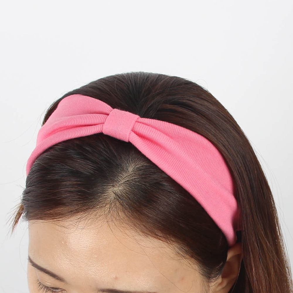 Cotton Wide Hair Band Headband Wide Yoga Exercise 