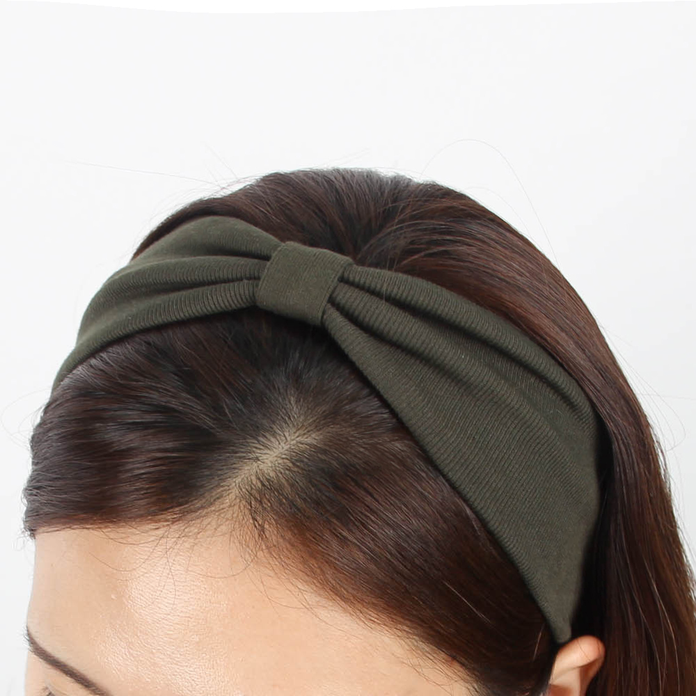 Cotton Wide Hair Band Headband Wide Yoga Exercise 