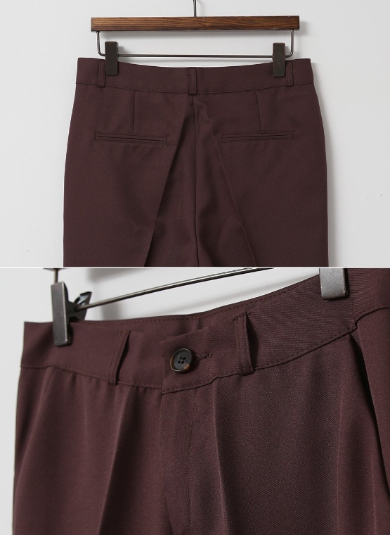 New Women's Pants Basic Boots Cut Slacks Female