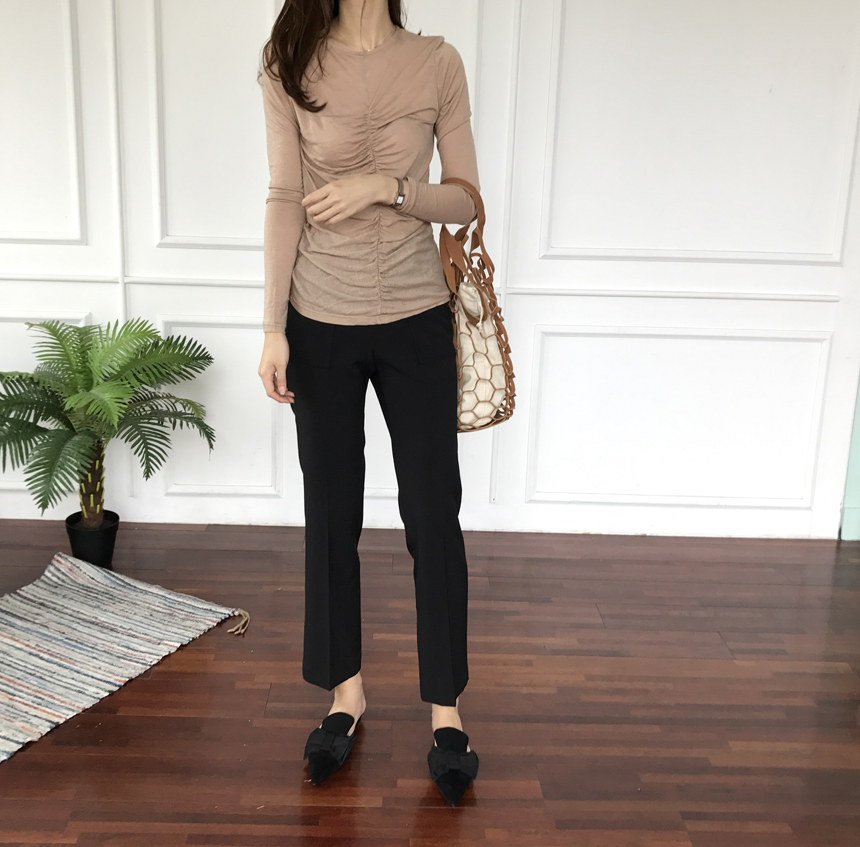 New Women's Pants Square Pocket Date Fit Fall S