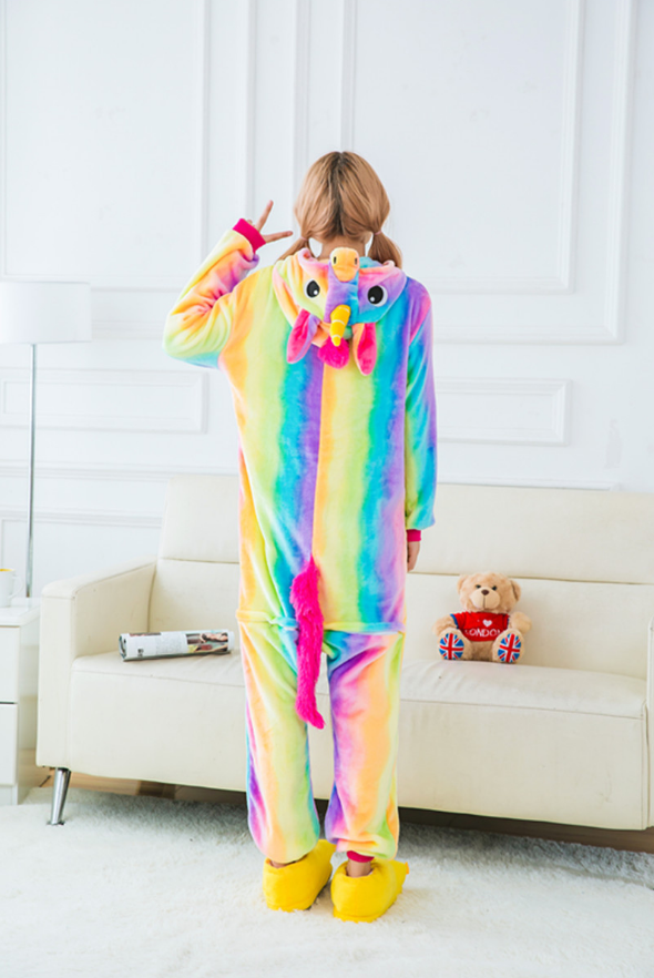 New Fairy ♪ Unicorn Animal Pajamas Full body fall 