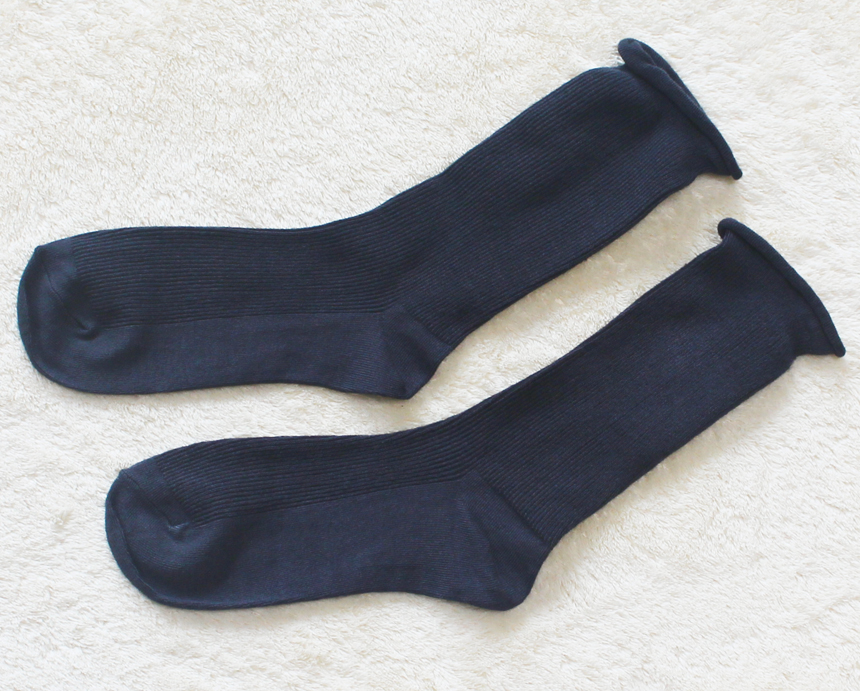 New Plain Goliath Rolling Long Socks Loose Ruffles