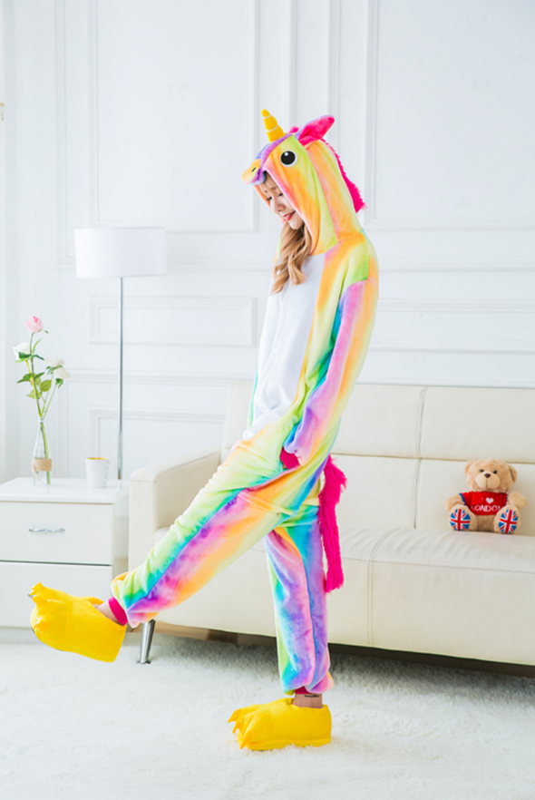 New Fairy ♪ Unicorn Animal Pajamas Full body fall 