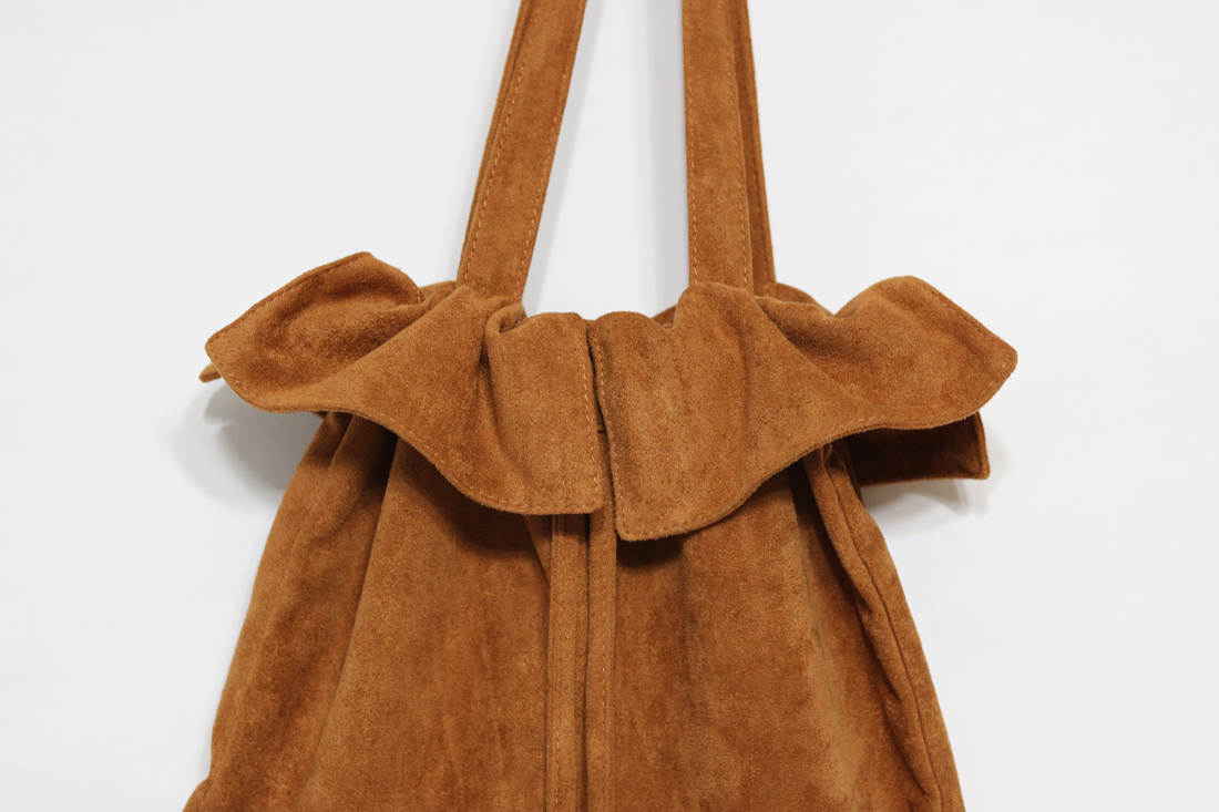 NEW ECO BAG Suede eco bag Shoulder bag Unsuitable 