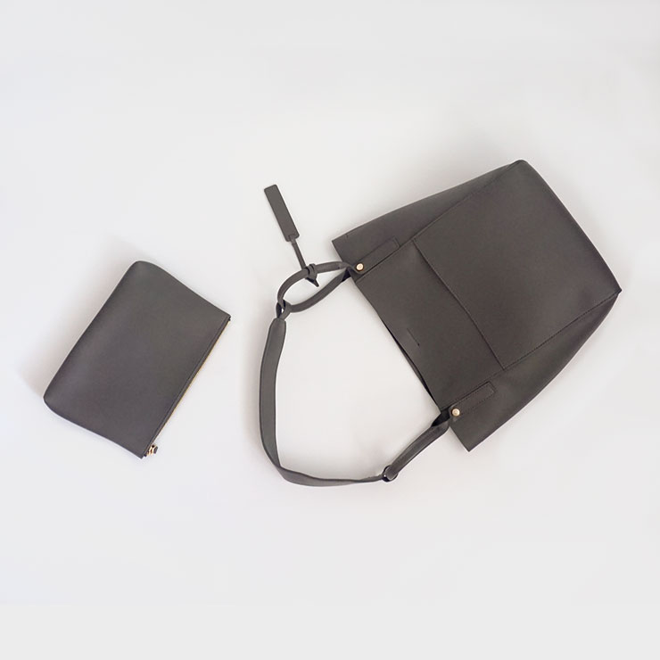 New Women's Bags Resin Hello Bucket Shoulder Ba