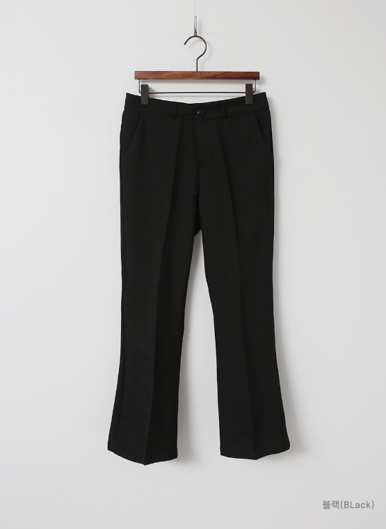 New Women's Pants Basic Boots Cut Slacks Female