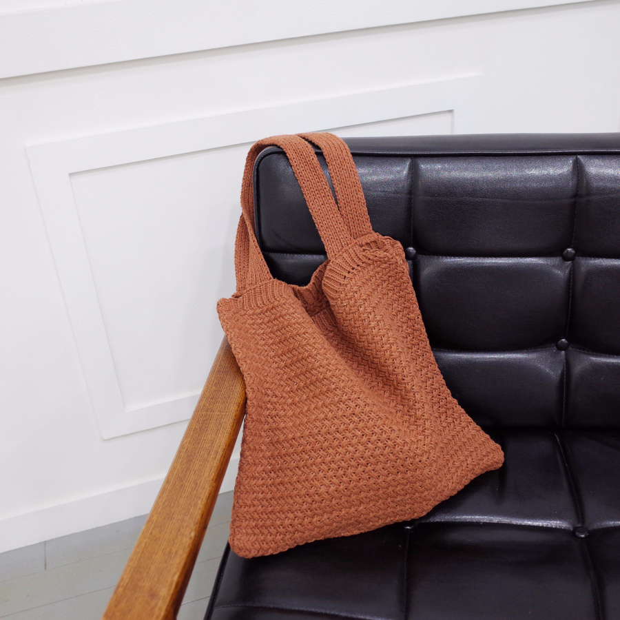 NEW ECO BAG knit eco bag natural fashion casual au