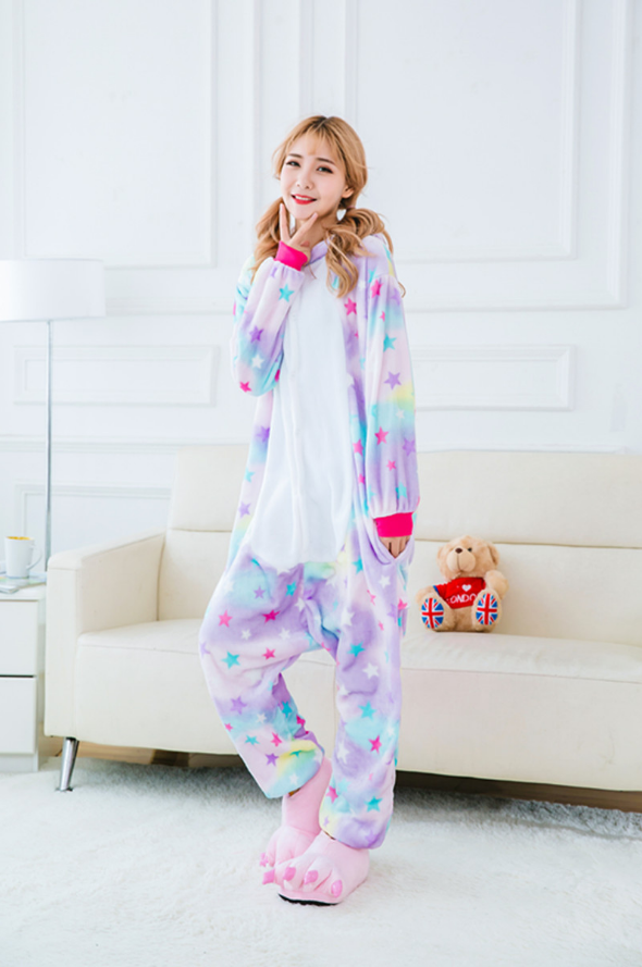New Fairy ♪ Unicorn Animal Pajamas Full body fall 