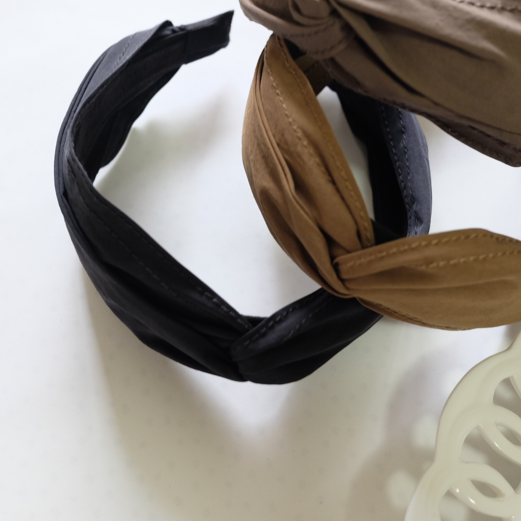 Headband Wide twist Plain hair band Bandana 3color