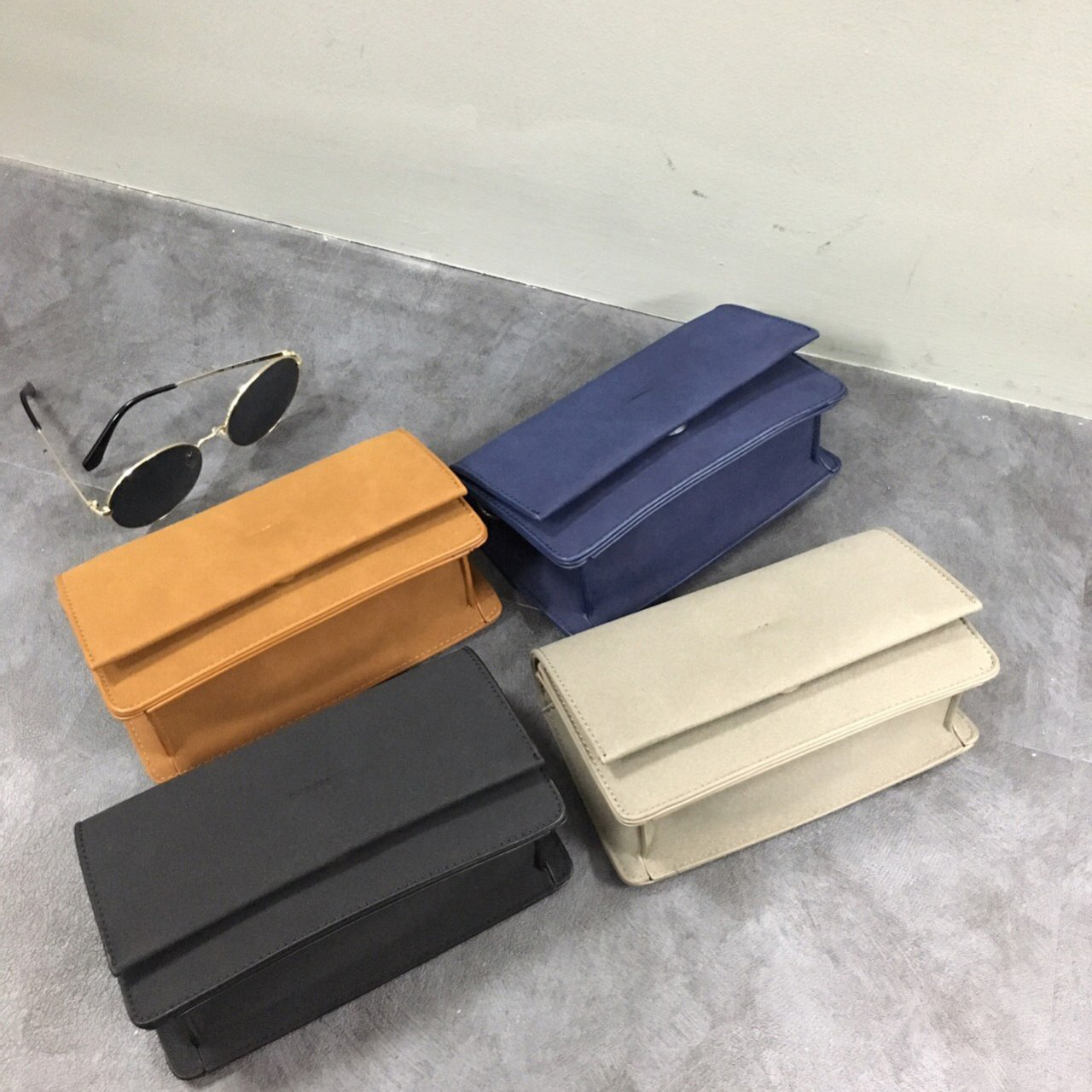 New Simple Mini Cross Back Bag Cute Girl Back Coat