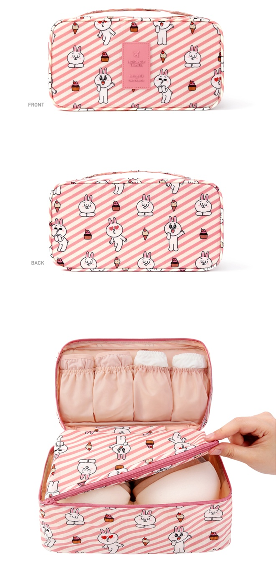 NEW TRAVEL STORAGE ORGANISER LINE FRIENDS