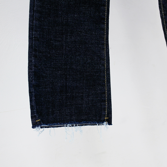 Women Jeans Pants Ji Qing Van Half Boots Cut Women