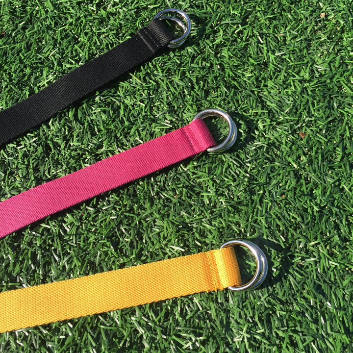 NEW MEN FASHION BELT Stretch Canvas Ring Belt 3Col