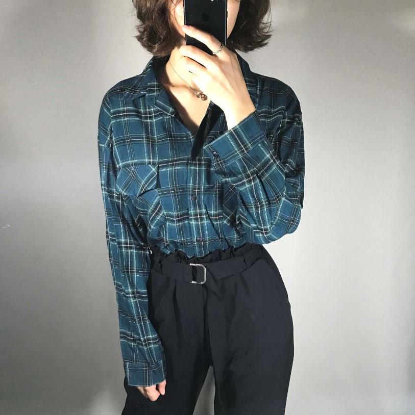 New Women's Pants High waist 9 part wide belt s