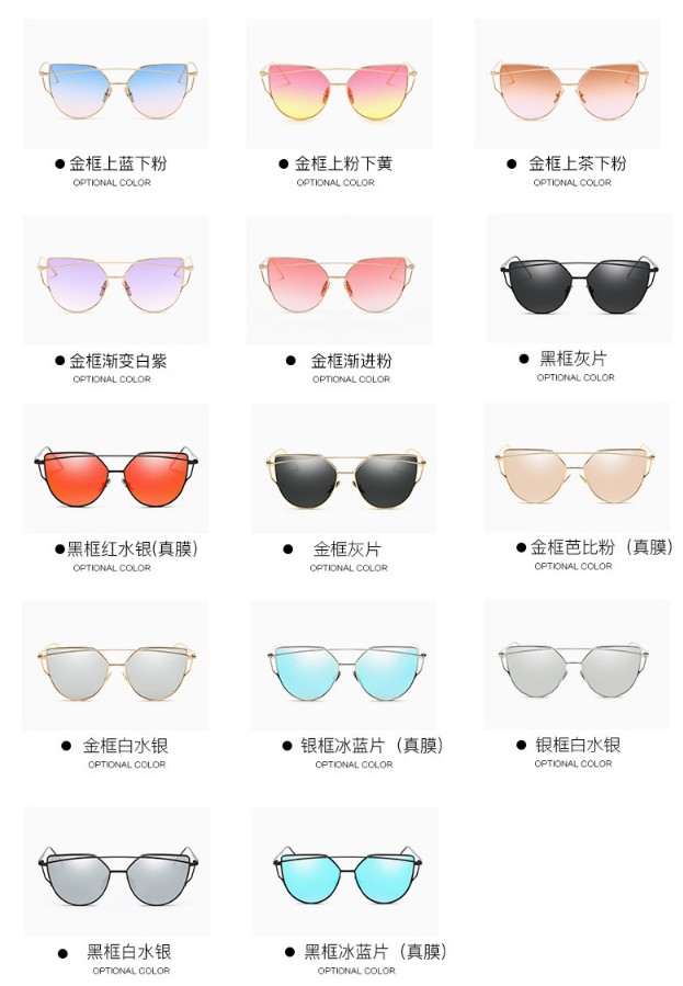 NEW FASHION SUNGLASSES B40042 Retro Fashion Tint M