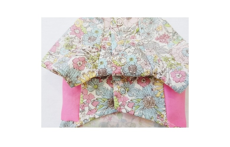 NEW DOG FASHION Liberty Pink Dogs Hanbok Crash Dog