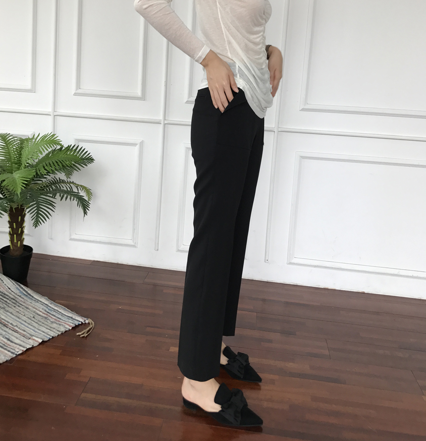 New Women's Pants Square Pocket Date Fit Fall S