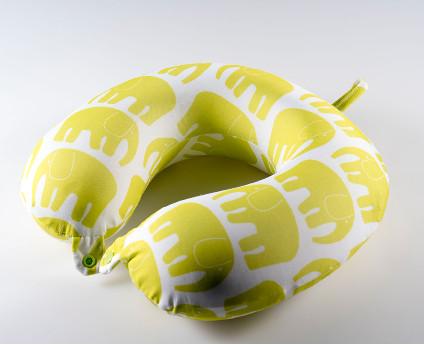 Travel Neck Cushion Elephant Memory Foam Neck Cush