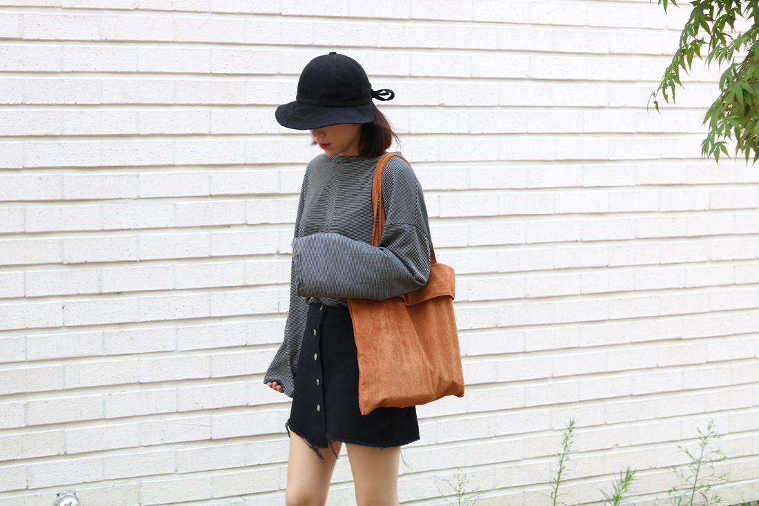 NEW ECO BAG Suede eco bag Shoulder bag Unsuitable 