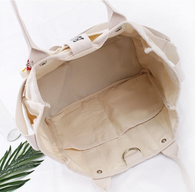 NEW ECO BAG Same day shipping Black Label Canvas E