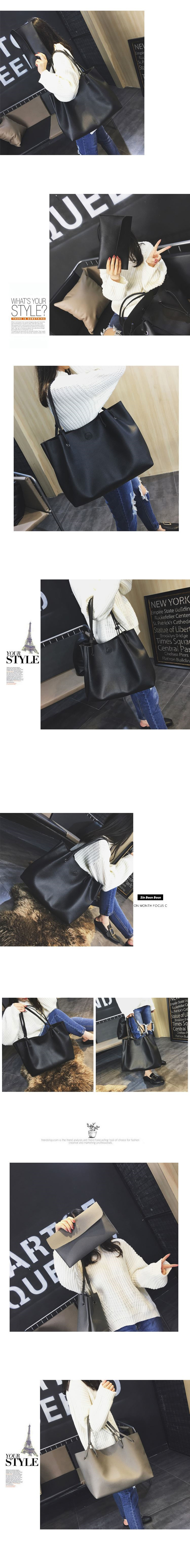 New Women's Bags Ladies Casual Light Large Shou