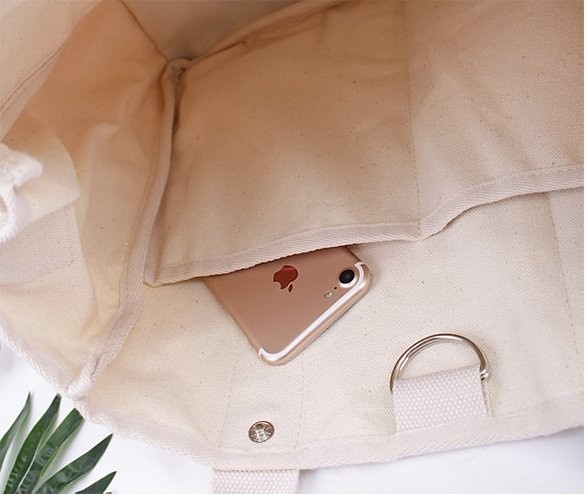 NEW ECO BAG Same day shipping Black Label Canvas E