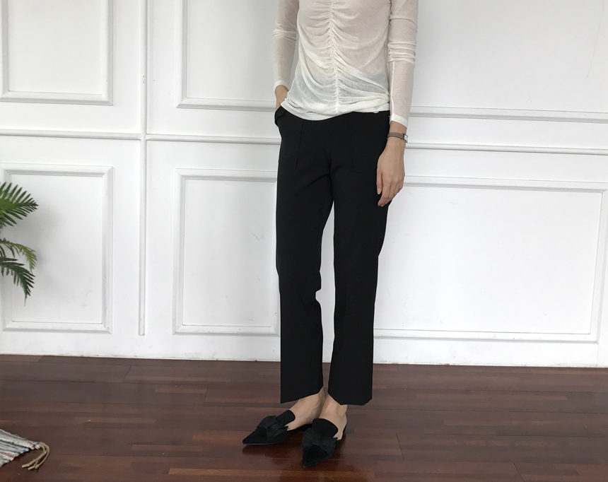 New Women's Pants Square Pocket Date Fit Fall S