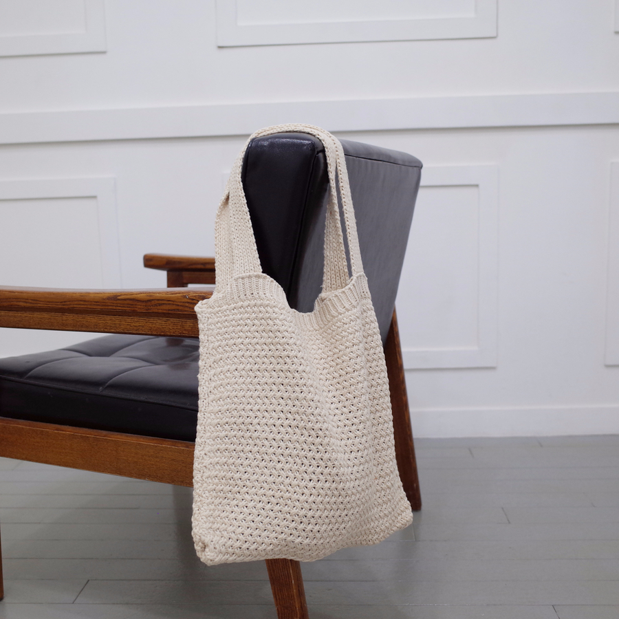 NEW ECO BAG knit eco bag natural fashion casual au