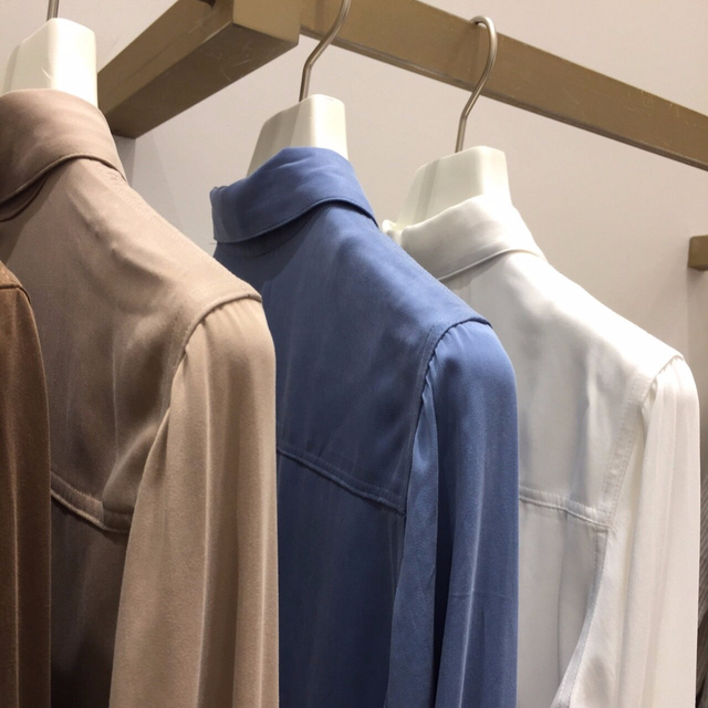 Blossom Martini Shirts 20s Women's Fall Tencel 