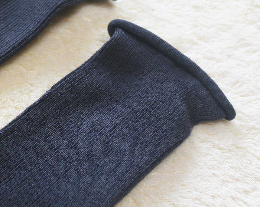 New Plain Goliath Rolling Long Socks Loose Ruffles