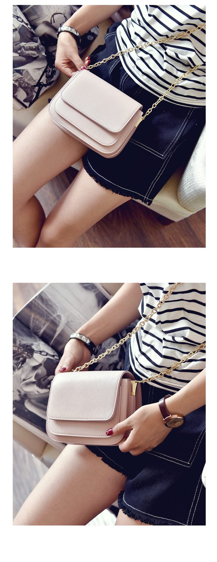 New cross-chain mini bag 20 pretty ladies three-wo