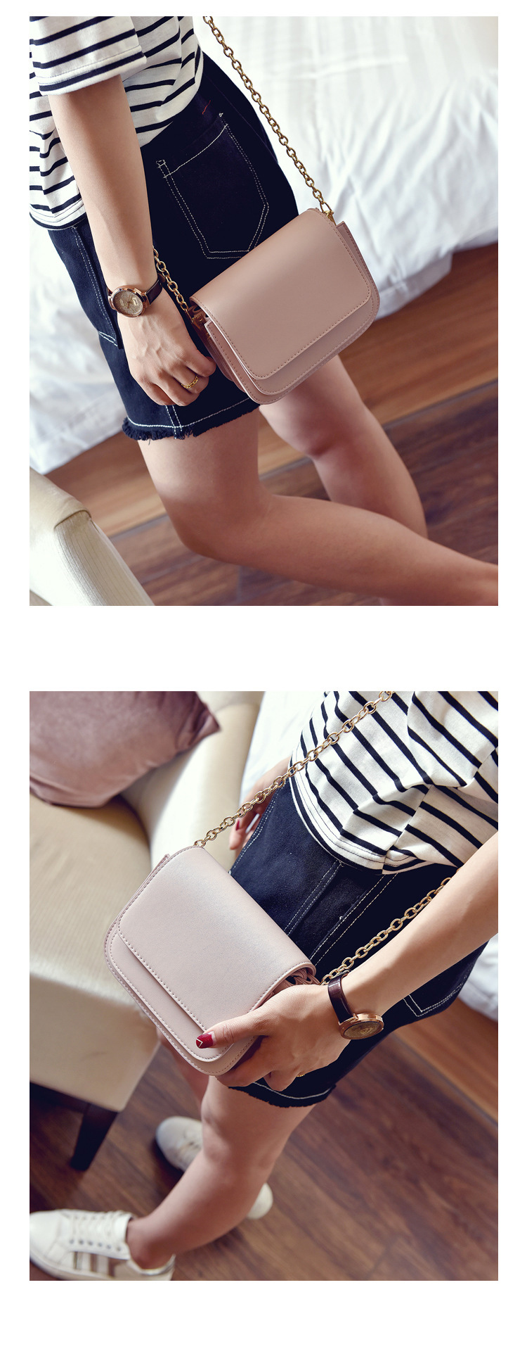 New cross-chain mini bag 20 pretty ladies three-wo