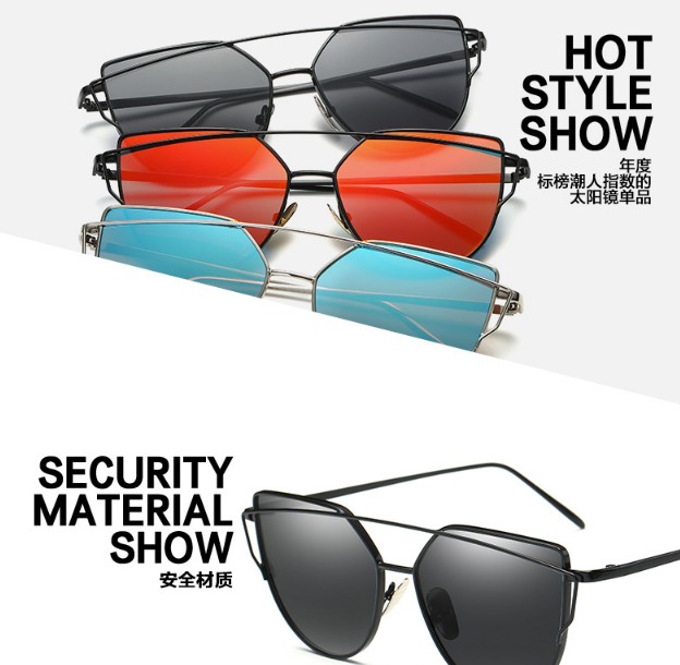 NEW FASHION SUNGLASSES B40042 Retro Fashion Tint M
