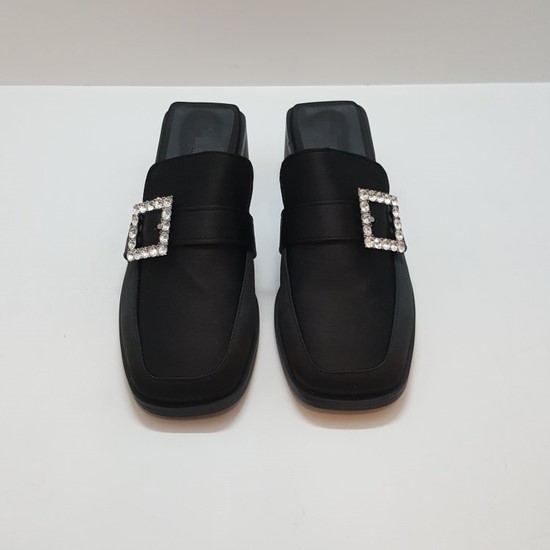 New Order Busty Fabi Square Blower Black Cody Shoe