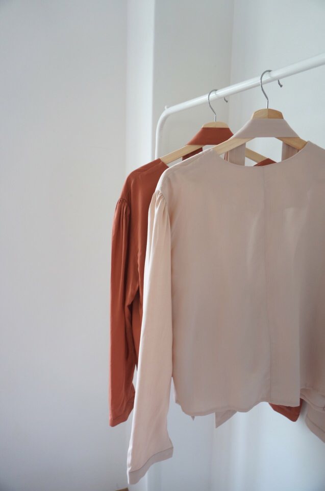 NEW FASHION LADY GIRL Blouse Feminine Wrap Blouse 