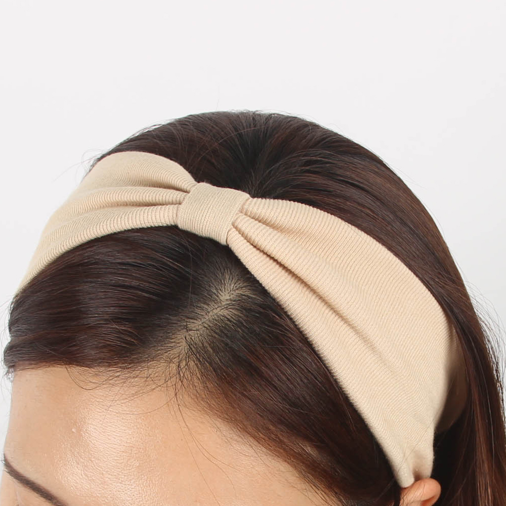 Cotton Wide Hair Band Headband Wide Yoga Exercise 
