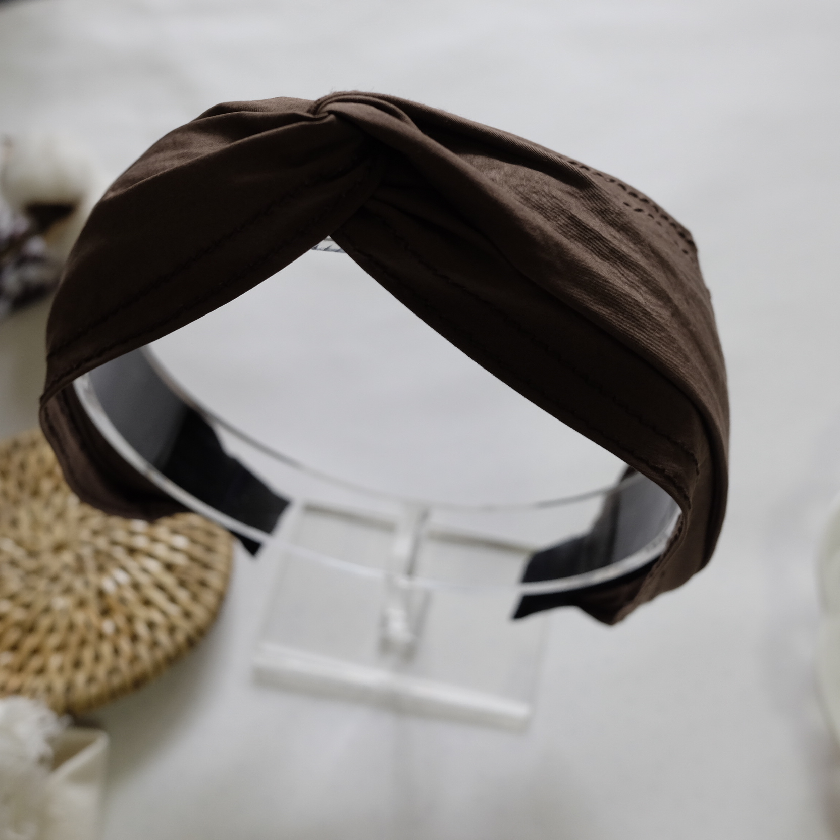 Headband Wide twist Plain hair band Bandana 3color