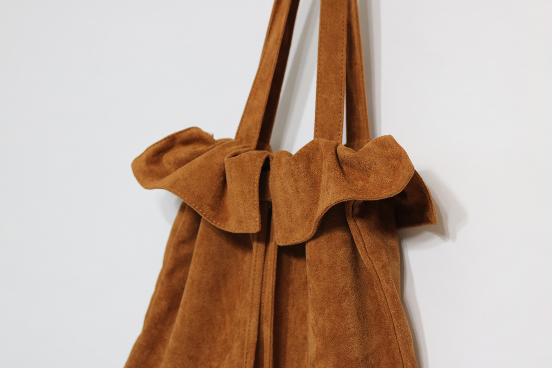 NEW ECO BAG Suede eco bag Shoulder bag Unsuitable 